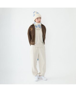 林八百吉商店 Champion　フラワーニットネックウォーマー アイボリー