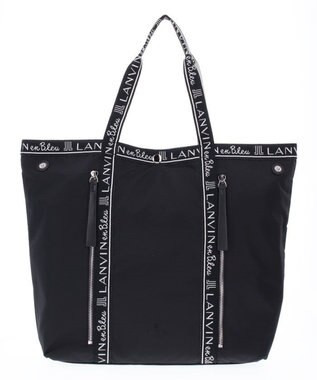 LANVIN en Bleu エヴリー ポーチ付トートバッグ ブラック