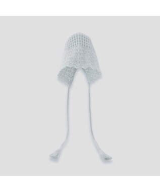 林八百吉商店 un chapeau ニットボンネット アクア