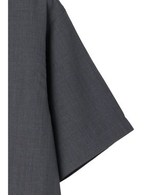 Green Parks 速乾開襟シャツ Charcoal Gray