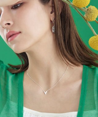 Tiaclasse 【安田美沙子さん着用】シルバータイニーネックレス シルバーD