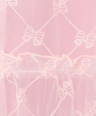 ANY KIDS チュールキャミソール付き ワンピース ピンク