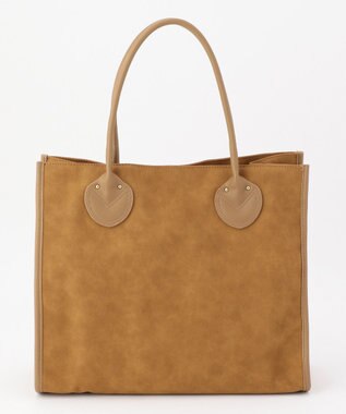 UNBILLION cachecache 丸手根革スクエアトートバッグ