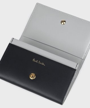 Paul Smith サプルレザー 名刺入れ ネイビー