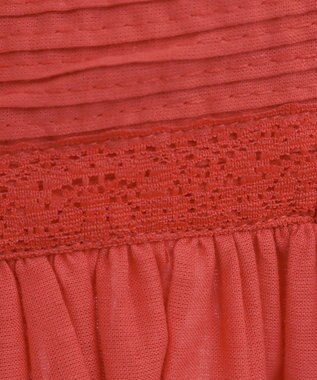 Green Parks Ｉ　ピンタックレースビスチェ Red