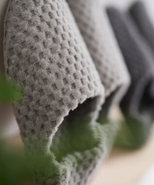 LOOM&SPOOL GRS綿毛布ルームシューズ