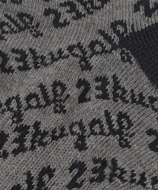 23区GOLF 【MEN】足元に華やかさを添える レジメロゴアンクル ソックス ギフトにもおすすめの一足 ブラック系5