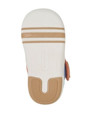 MIKI HOUSE HOT BISCUITS 【14-15.5cm】ダブルラッセル セカンドベビーシューズ 黄