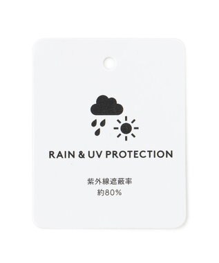 ANY 【晴雨兼用】ギンガムチェックパラソル サックス