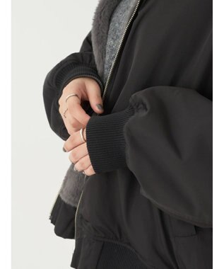 earth music&ecology リバーシブルＭＡー１ Black