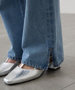 AMERICAN HOLIC セミフレアデニムパンツ Light Indigo