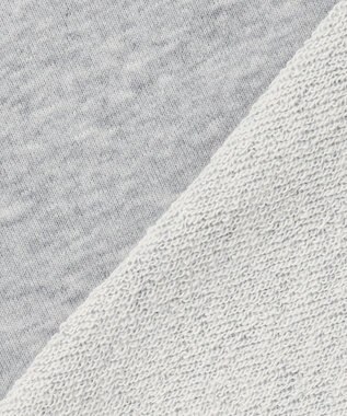 ANY ハーフジップスウェット ライトグレー