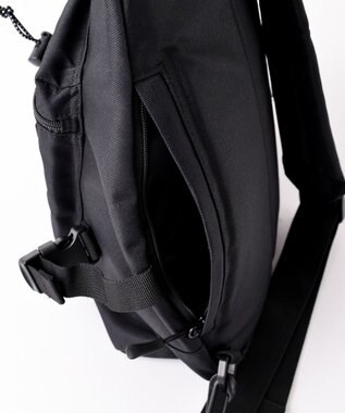 WEGO コードデザインワンショルダーバッグ ブラック