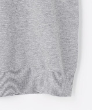 JOSEPH ABBOUD 【チクチクしない/イージーケア/3シーズン対応/サスティナブル】SNOWY モックネックニット ライトグレー系