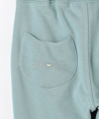 ANY KIDS  7days 裏シャギーガーリーパンツ ミント