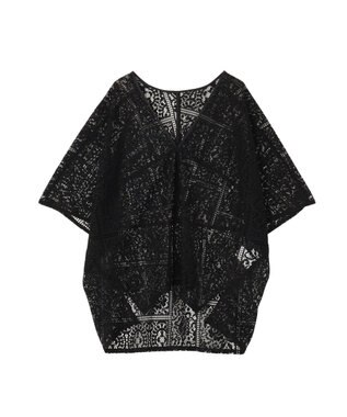 AMERICAN HOLIC レースコクーンプルオーバー Black