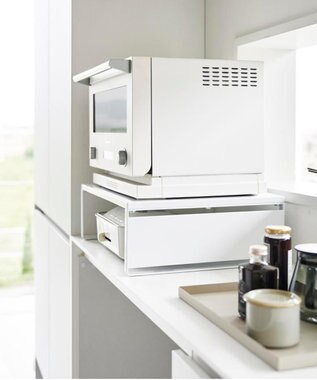 tower オーブンレンジラック タワー ホワイト ホワイト