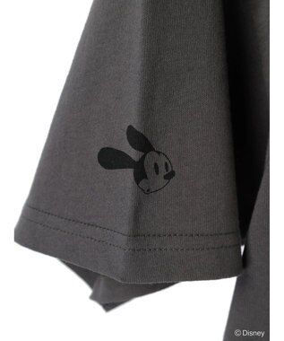 Green Parks オズワルド／バックプリント半袖ＴＥＥ Charcoal Gray