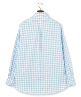 J.PRESS MEN 【WEB・一部店舗限定】オックスチェックシャツ ライトグリーン系3
