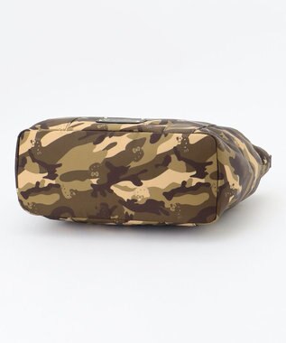 LA BAGAGERIE 【LA BAGAGERIE×HELLO KITTY】リボンチャーム付き　デイリートート　Sサイズ カーキ