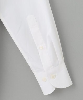 GOTAIRIKU 【形態安定】PREMIUMPLEATS_レギュラーカラー 通年ドレスシャツ ホワイト系