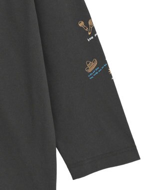 AMERICAN HOLIC SANDAYS ロングTシャツ Charcoal Gray