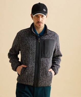 MEN】ツイーディフリース ブルゾン / DAKS GOLF | ファッション通販 