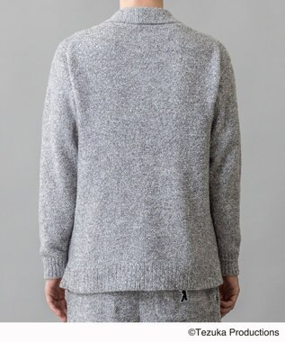JOSEPH HOMME 鉄腕アトム×JOSEPH HOMME　ONE POINT BOA KNIT CARDIGAN ライトグレー系