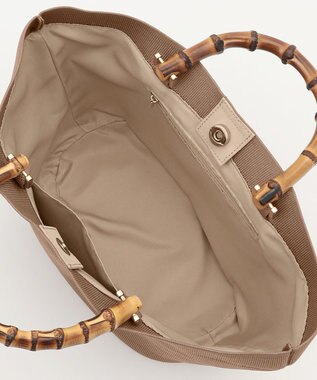 ANY SIS バンブーニット バッグ ライトベージュ