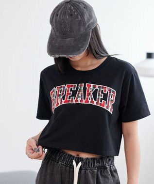 WEGO ロゴパッチショートT ブラック