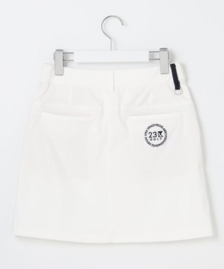 23区GOLF 【WOMEN】【WEB&一部店舗限定】スケトラドビーストレッチ スカート ホワイト系