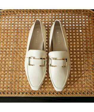 MODE ET JACOMO <carino>バックルローファー