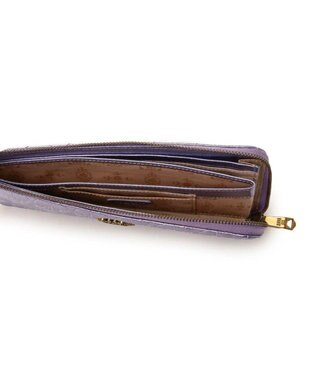 ANNA SUI ドリーミー Lファスナー長財布 パープル