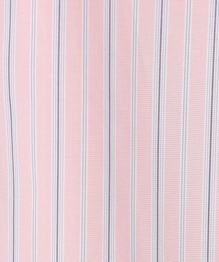 ANY オーバーサイズシャツ ピンクストライプ