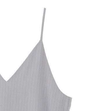 Green Parks Ｖネックキャミワンピース Gray