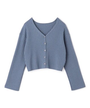 uncrave ウール ナイロン 2WAY ニット（uncrave STANDARD） ブルーグレー