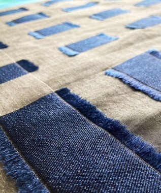 POLS キュプラロングストール グレイ