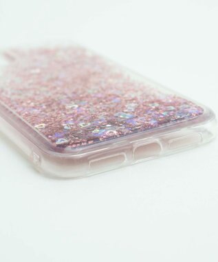 WEGO キラキラiphoneケース（ピンク） 柄1