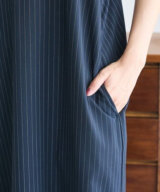 Green Parks Ｖネックキャミワンピース Navy