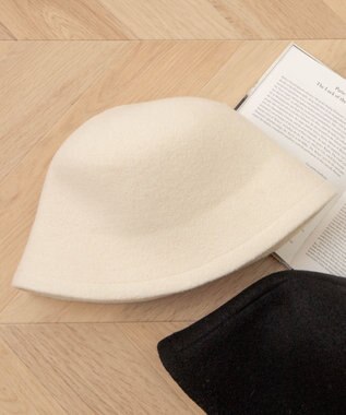 WEGO フェルトクローシュハット オフホワイト