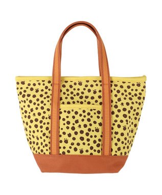 tsumori chisato CARRY コットンポルカドット ハンドバッグ Sサイズ イエロー