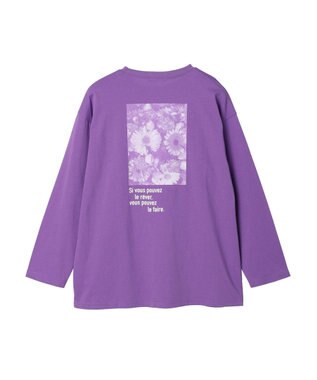 earth music&ecology Ａｕ　ｐｅｔｉｔ　ｂｏｎｈｅｕｒ　ロンＴ Purple