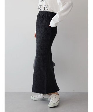 AMERICAN HOLIC フクレジャガードタイトスカート Black