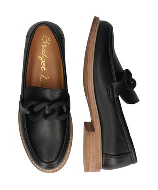 Bridget Birkin 【Bridget Birkin】チャンキーチェーンローファー ブラック