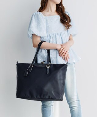 ACE BAGS & LUGGAGE 【ポーチにしまえる】 Jewelna Rose ラヴィーナ フォールディングトートバッグ B4サイズ 16291 ジュエルナローズ ブラック