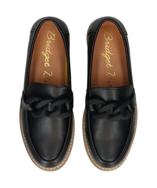 Bridget Birkin 【Bridget Birkin】チャンキーチェーンローファー ブラック