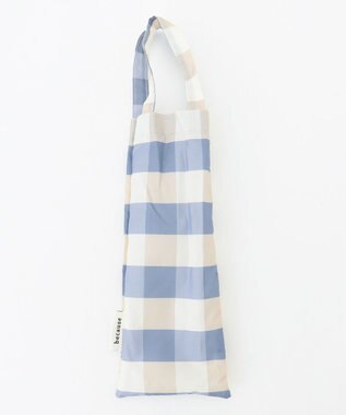 ANY 【晴雨兼用】ギンガムチェックパラソル サックス