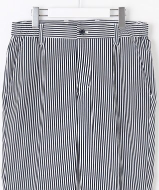 23区GOLF 【MEN】ドライタッチ細ストライプ柄パンツ ネイビー系2