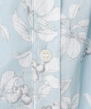 ANY 【手洗い可能】レトロギャザーワンピース サックス