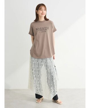 Green Parks ・ＥＬＥＮＣＡＲＥ　ＤＵＥ　レースアシンメトリースカート Ivory